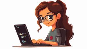 Girl Coding